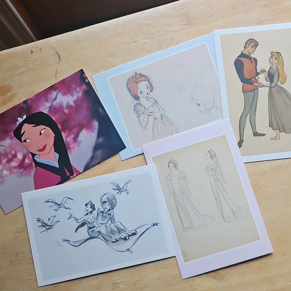 Disney Princess Postcards Pack